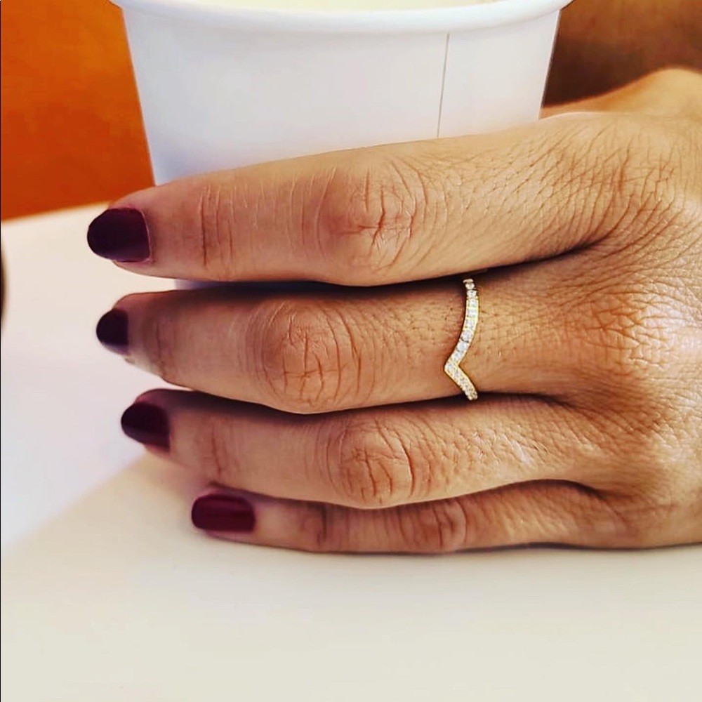 Arc ring in stainless steel only size 9